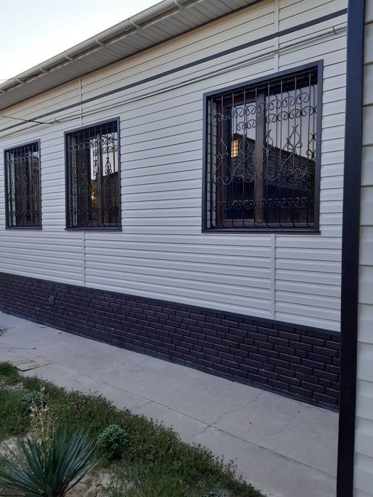 Сайдинг.Суағар.Фасад панельдері