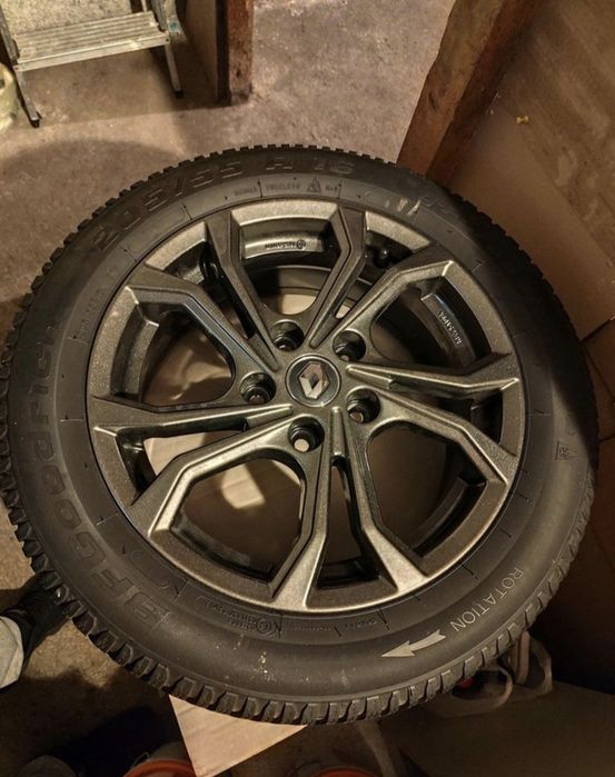 Roți cu jante originale Renault Megane Kadjar  Scenic Dacia Duster