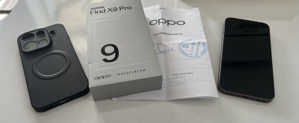 OPPO Find X9 Pro 16/512 GB - гаранция