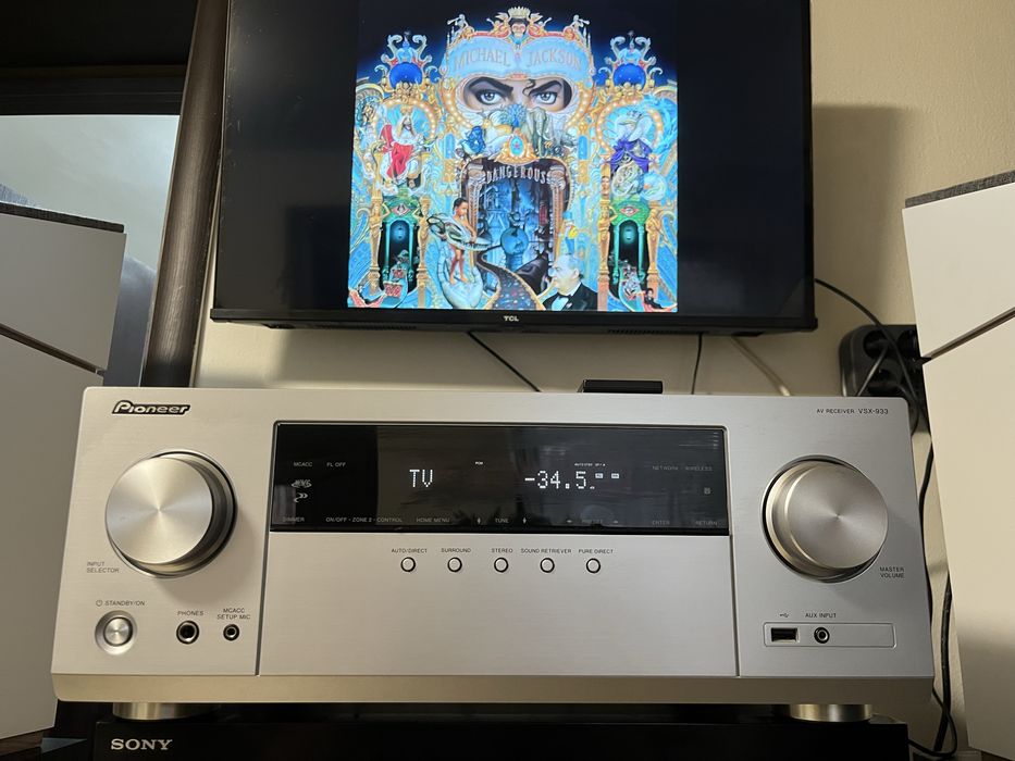 Pioneer VSX-933 7.2/4k/Atmos/Bluetooth/Spotify/Airplay/Wifi/Usb .