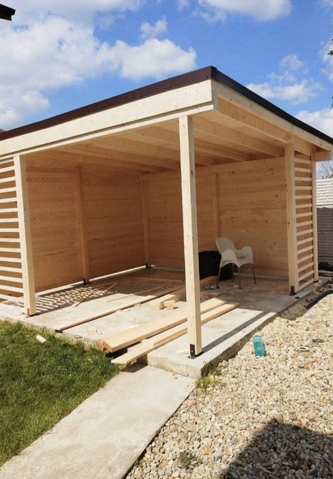 Foișoare, terase, magazii, pergole, căsuțe etc