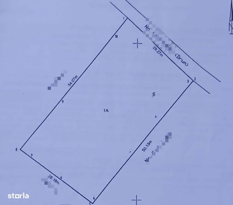 Teren intravilan sat Horlești,  com Rediu, jud Iași