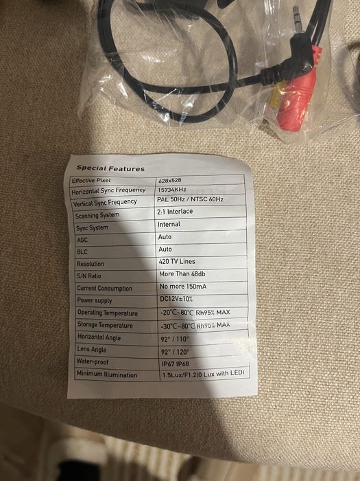 Комплект мултимидия с камера за заден ход – нов