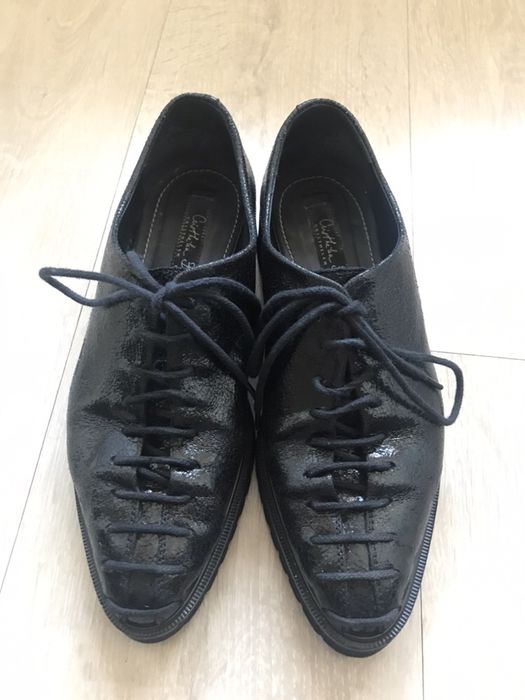 Pantofi Musette piele lacuita