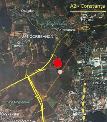 TEREN 33 HA - Dezvoltare Rezidențială, Corbeanca PUZ Aprobat