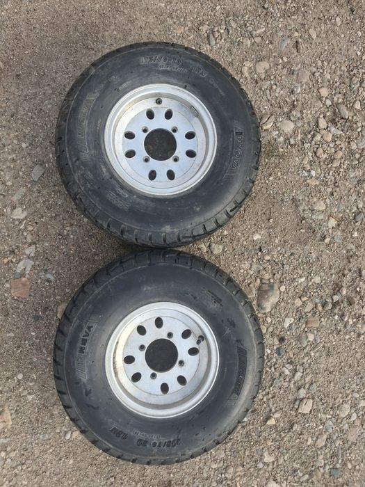 Set 4 Roti ATV 250cc R10 - Jante Aluminiu (4x110 / 4x135) + Anvelope Sport