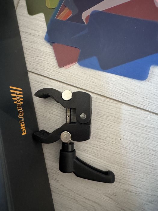 BitLighter Power foto/video – 3000K + 5000K + filtre + husă + clemă