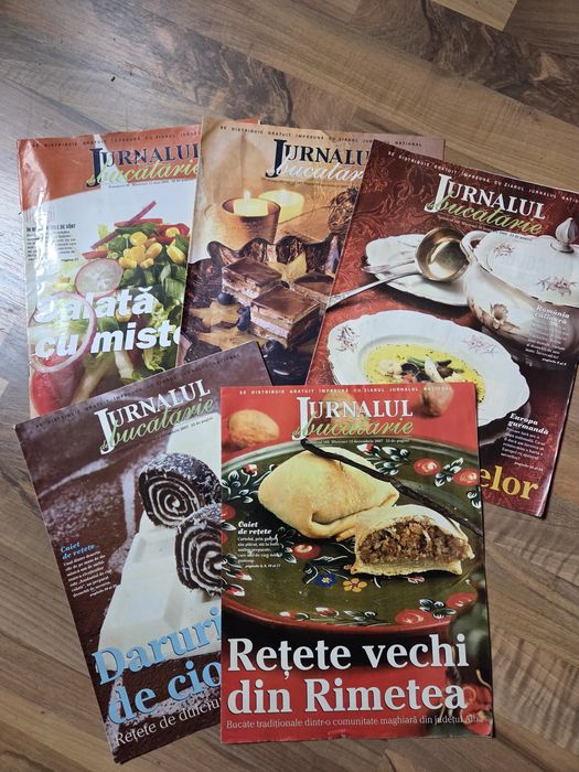 Lot diverse reviste retete stil de viata