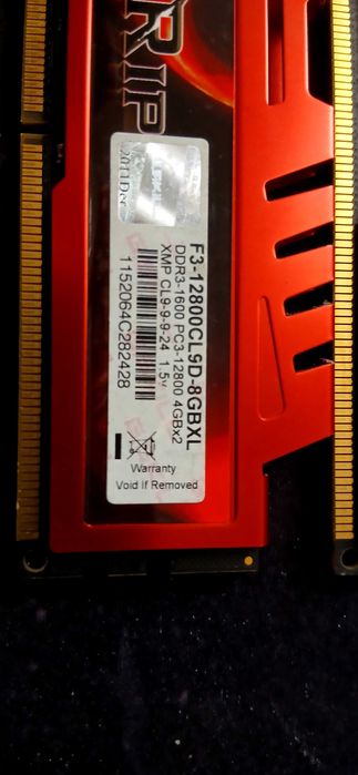 Ram DDR3 RipJaws G.SKILL 16GB