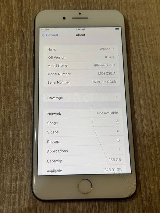 Apple Iphone 8 Plus 256GB 89% BH