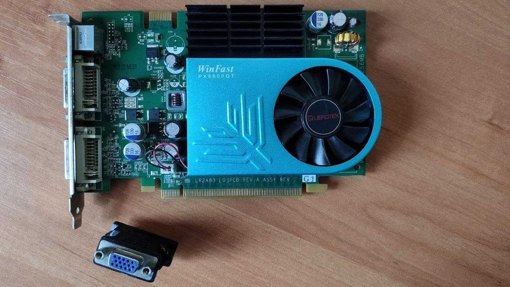 Ретро-видеокарта NVIDIA GeForce 8600 GT 512MB (Leadtek)