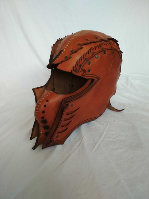 Кожен шлем, естествена кожа. Нова цена!