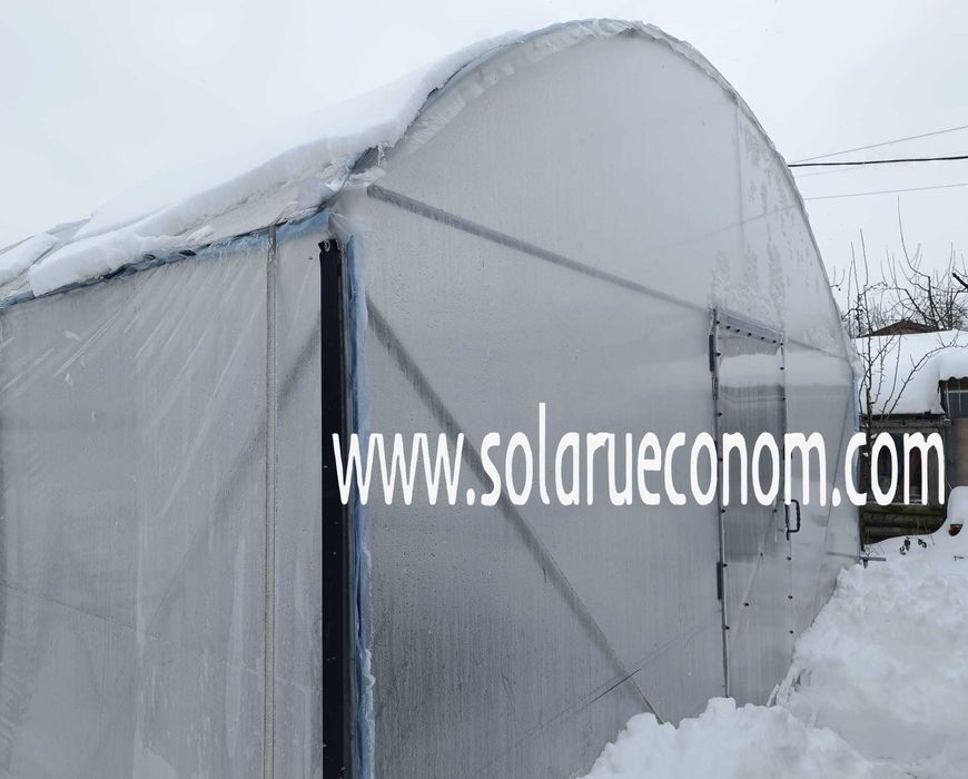 Solarii (sere) de gradina cu stuctura din teava zincata sau neagra