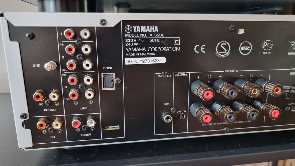 Усилвател Yamaha A-S500 и тунер Yamaha T-S500