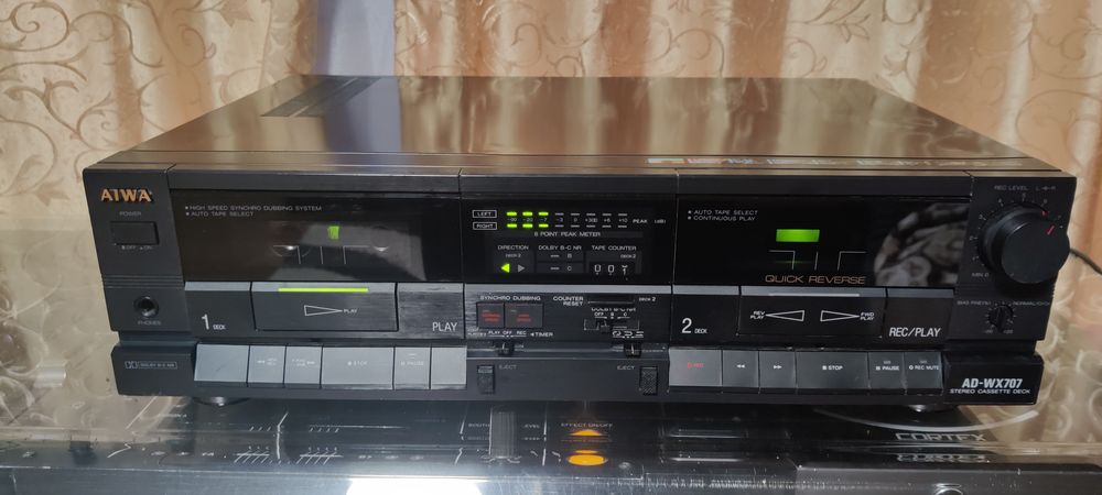 Deck Aiwa AD WX707