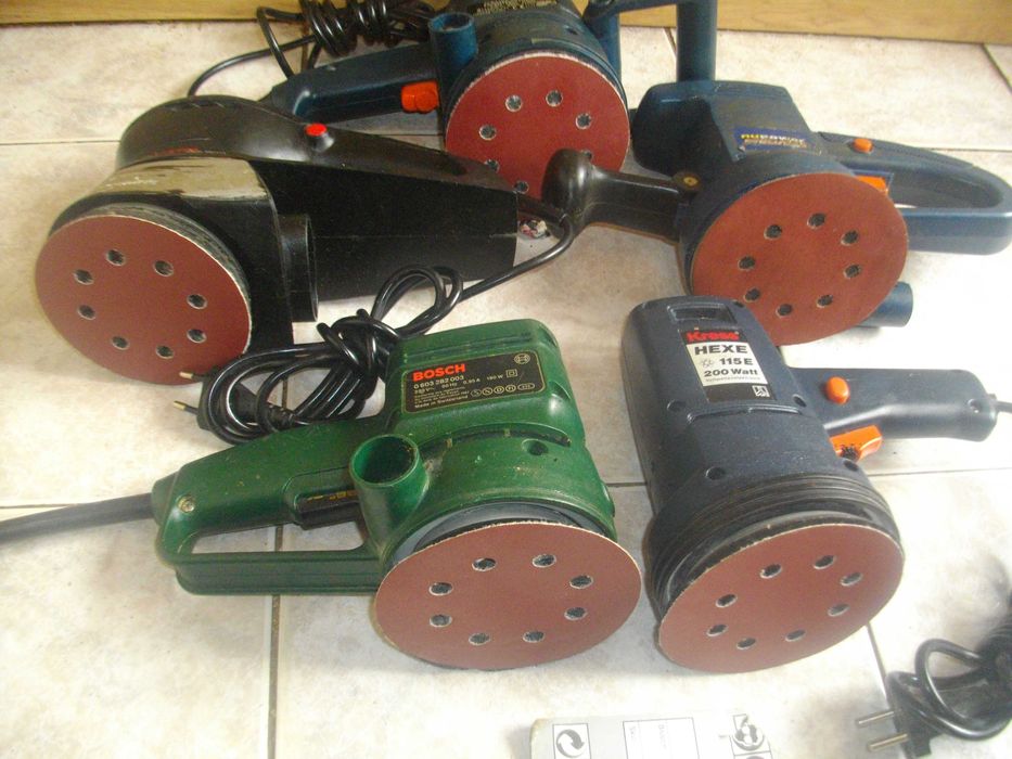 430W-380W-200W-190W-Ексцентър Виброшлайф-Skil-Top Craft-Kress-Bosch