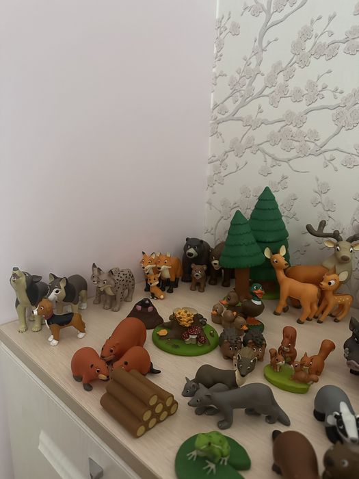 продам коллекцию игрушек «лесные животные»