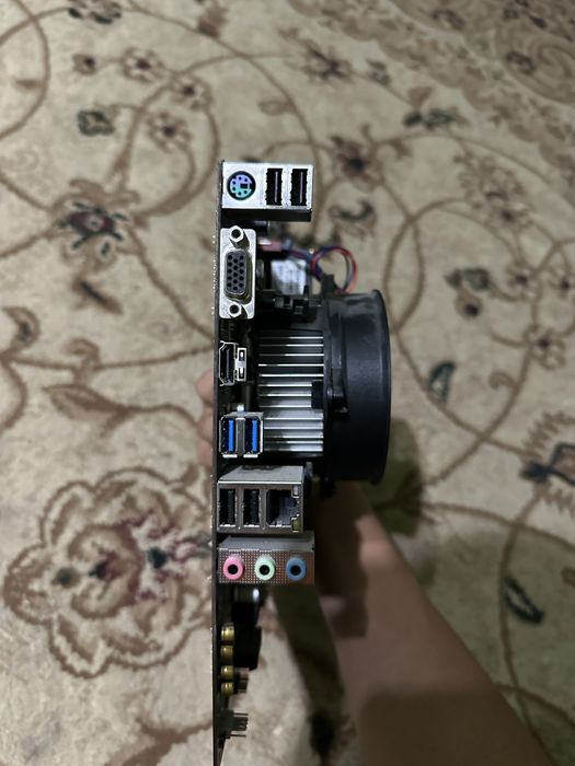 Материнская плата h310+i3 9100f+кулер