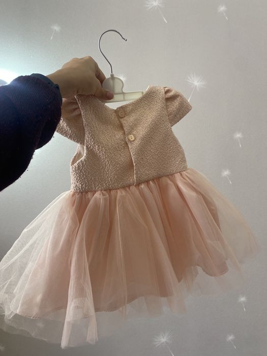 Воздушное платье для девочек до 1 года