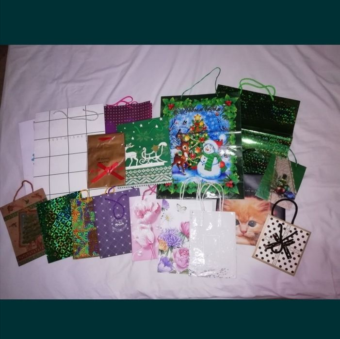 Праздничные пакеты. Цена за всё.