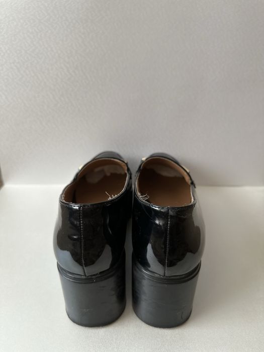 Туфли Лоферы, черные 37 размер