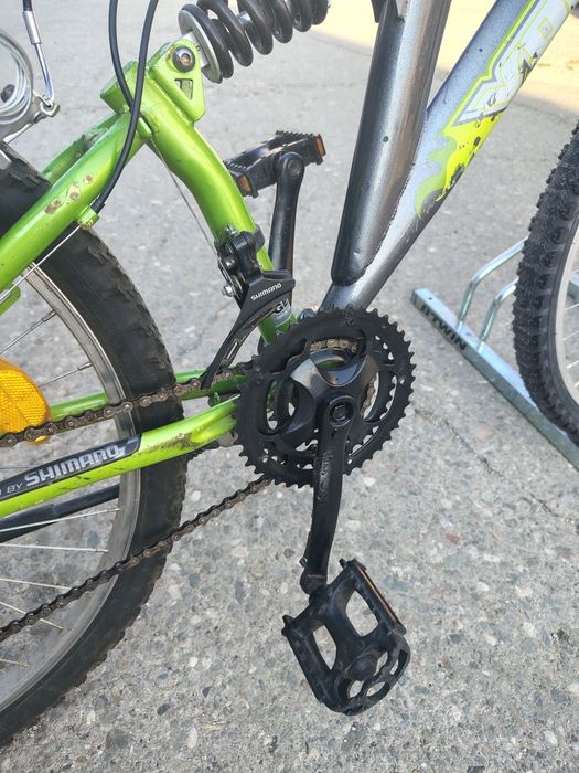 Bicicleta Vortex full suspension. Roti 26.