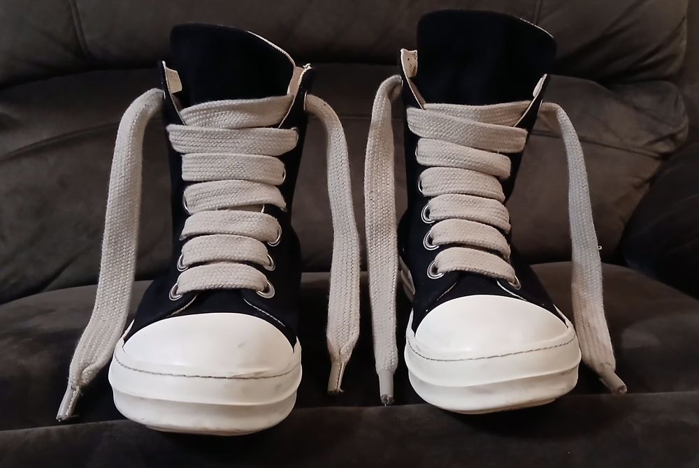 Rick Owens Ramones DRKSHDW Jumbo Lace 46 обувки
