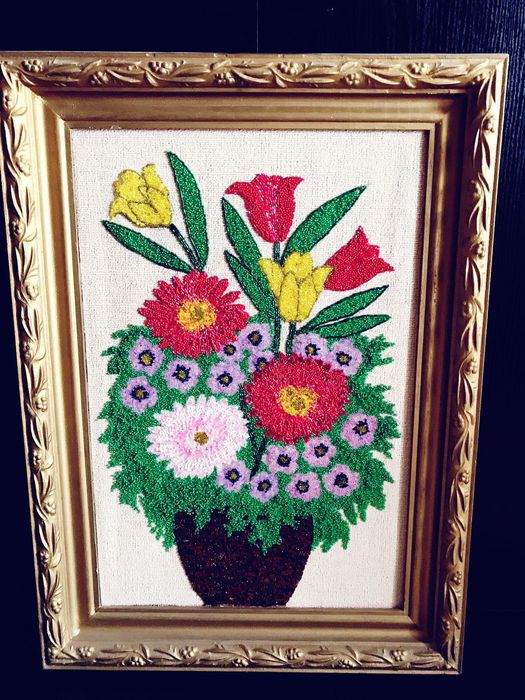 Картина из бисера. Ручная работа