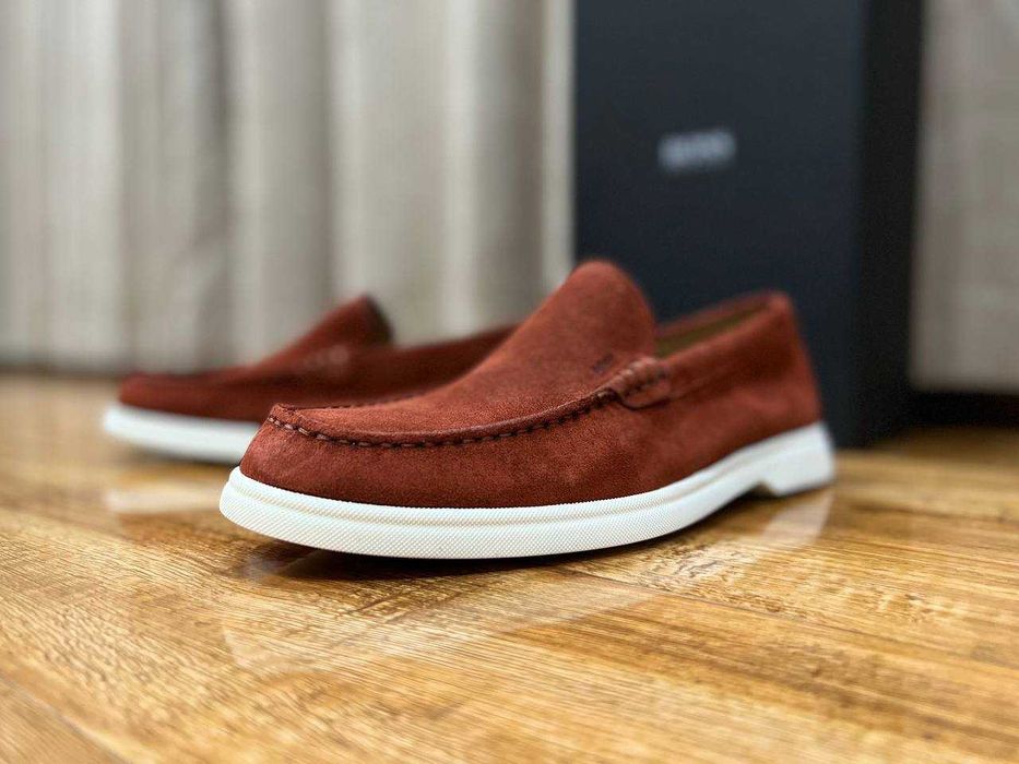 Hugo Boss мужские замшевые лоферы РАЗМЕР 41