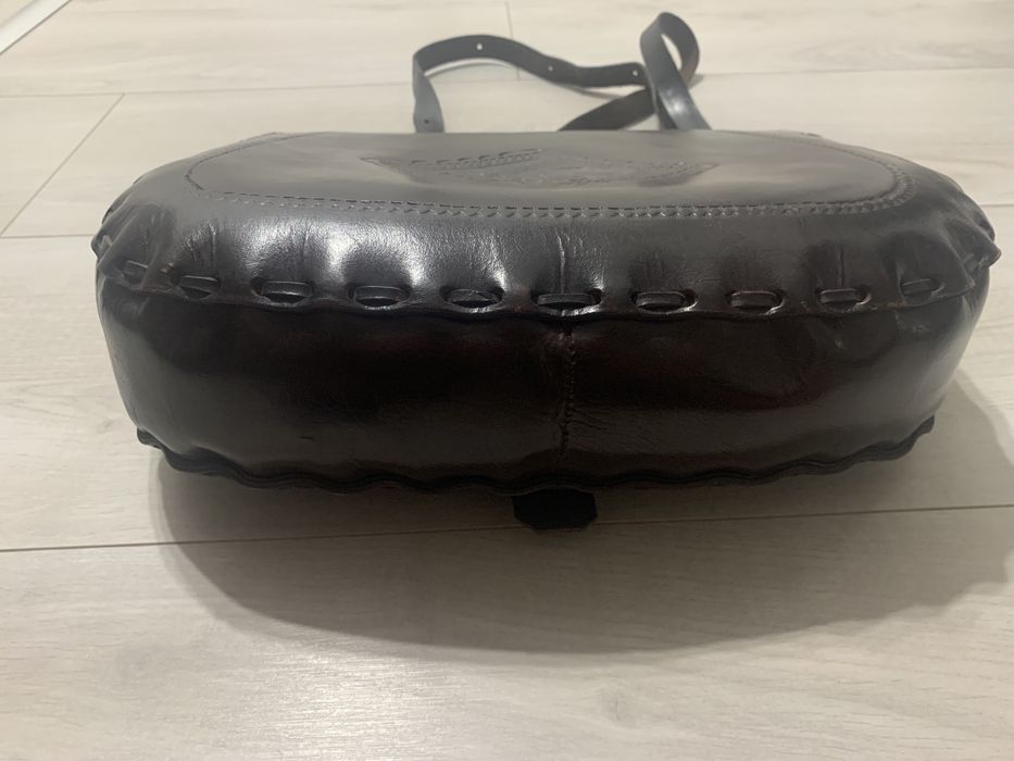 Geanta piele naturală Peru