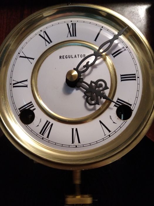 Ceas cu pendul REGULATOR AUSTRIA cu doua sertare