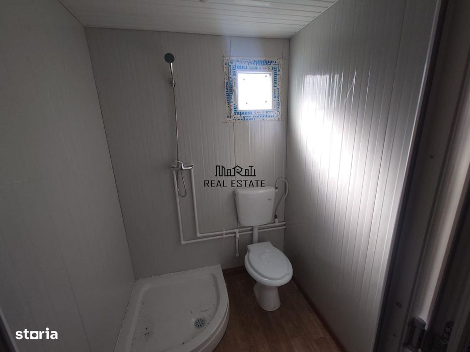 Teren intravilan de 317 mp, langa padure, container modular nou