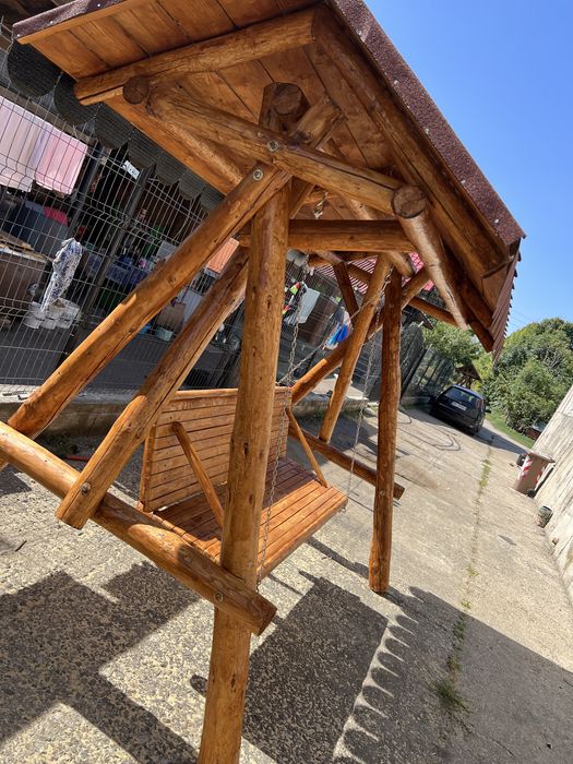 Mobilier Rustic / Balansoare / masa cu bănci / Scaun ornamental