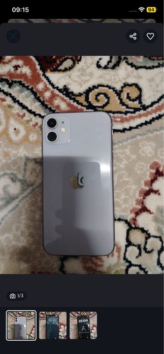 Айфон 11/64 память /100% батарея