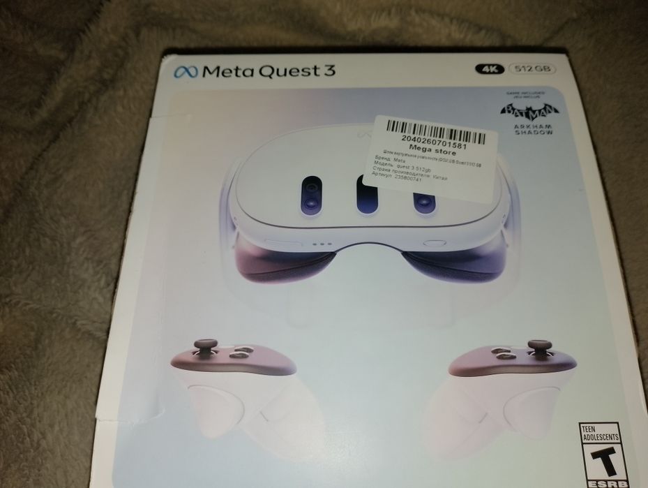 Шлем Oculus quest 3