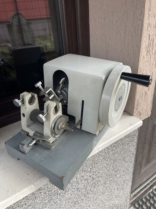 Ръчен ротационен МИКРОТОМ МПС-2 Патохистология Имунохистохимия