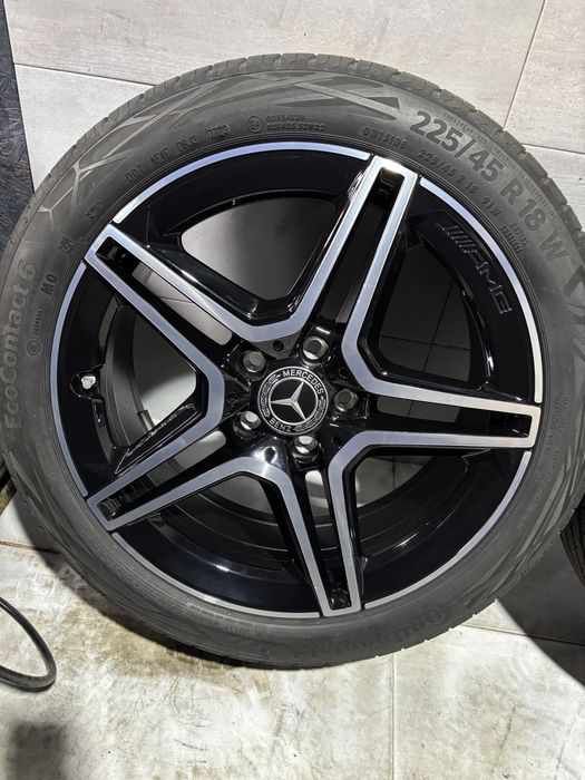 Jante Mercedes AMG CLA W118 A W177 B W247 C W205 Vito V W447 Night Paket Noi R18