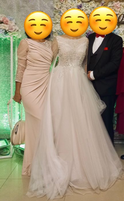 Свадебное платье и на узату