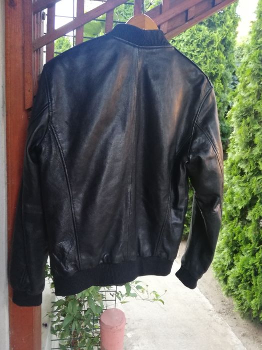 Geaca piele Zara Man M bomber