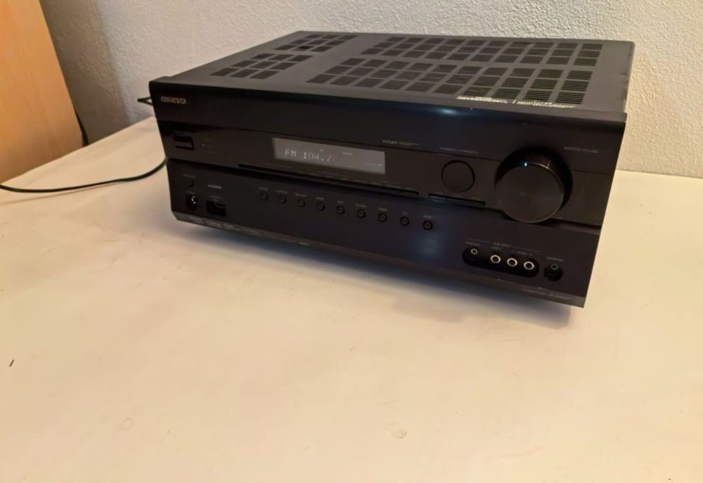 Amplificator Onkyo TX SR 607 HDMI Optical tuner iesire subwoofer statie amplituner