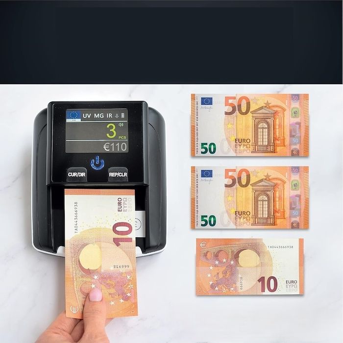 Детектор за фалшиви пари, 100% проверка на банкноти, Съвмест
