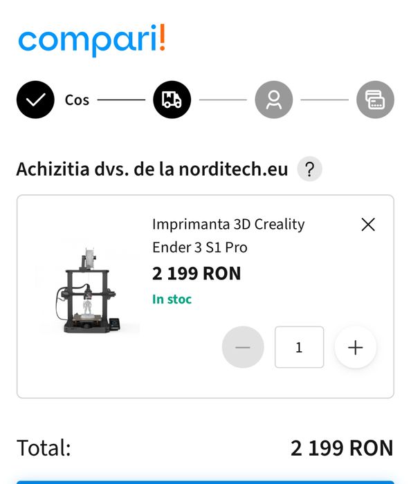 Imprimanta 3D  Ender-3 S1 Pro