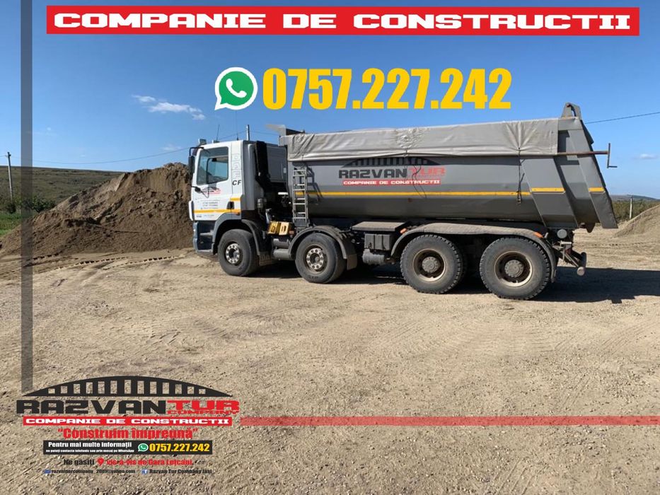 Balast - sort cu nisip ( 0-16mm) pentru beton