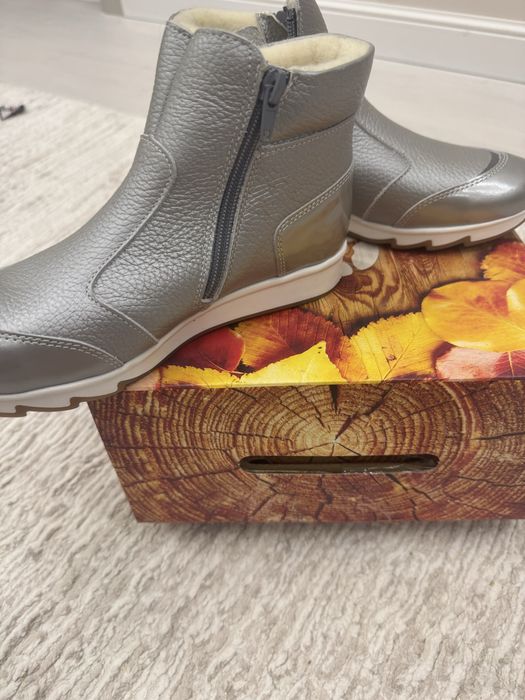 Ботинки кожа 34 размер