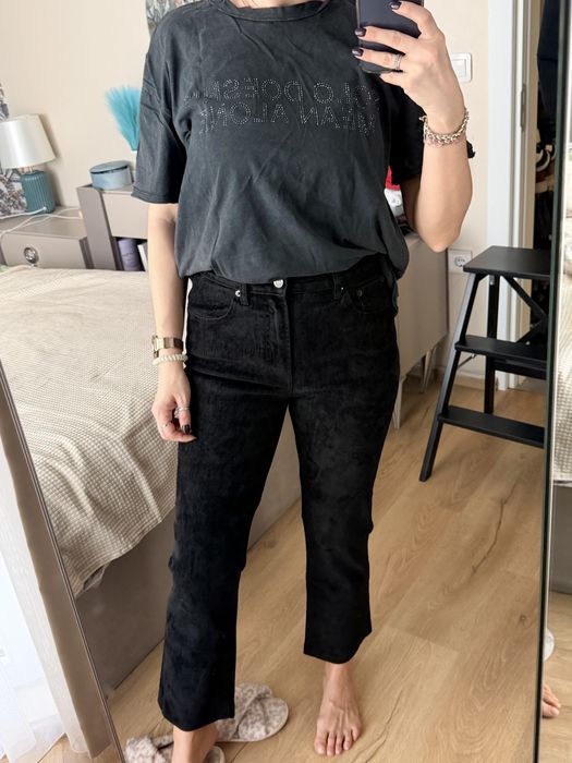 Велурени дънки Zara