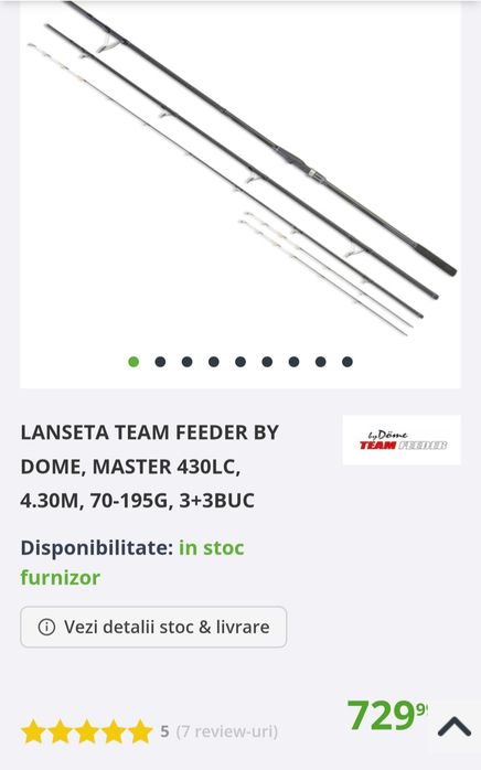 Lanseta Team FEEDER By Dome 430LC