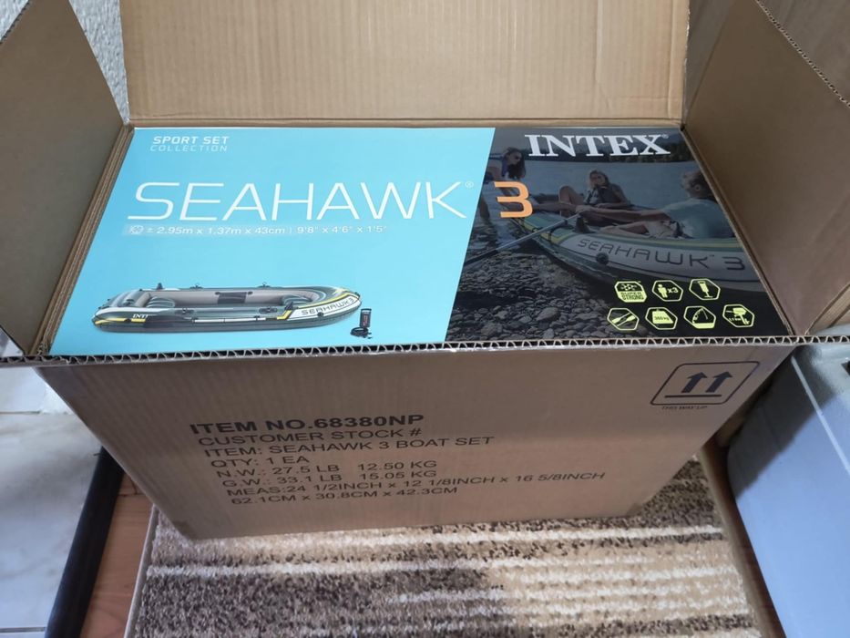 Barca intex seahawk 3 noua