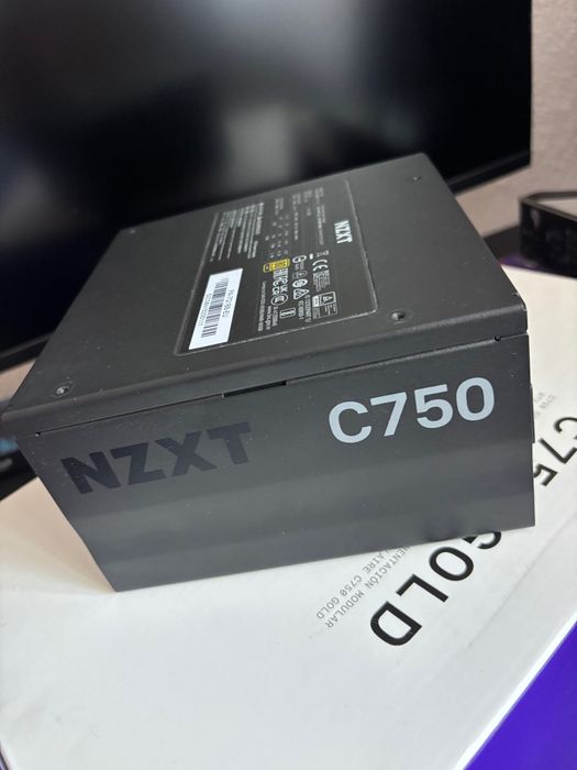 Захранване NZXT C750, 750W 80+ Gold Full Modular