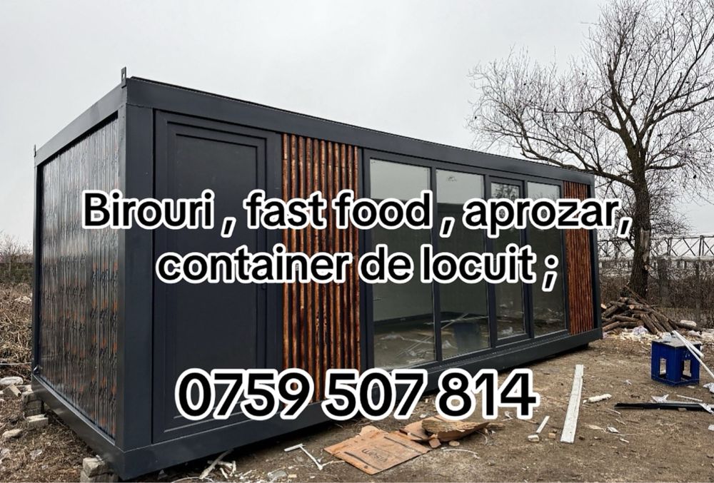 Vand containere modulare la super pret container birou fast food