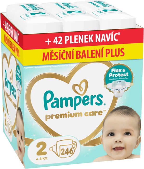Pampers Premiur Care 2 - 246 бр.